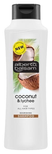 Alberto Balsam Coconut and Lychee Shampoo (350ml) [Source: Ocado]